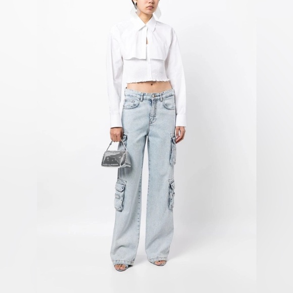 🔥 🆕 ALEXANDER WANG LAYERED SMOCKED CAMI medium NWT $395 - Picture 12 of 12